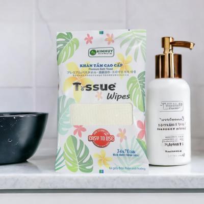 Khăn tắm nén cao cấp T.ssue - Sử dụng một lần